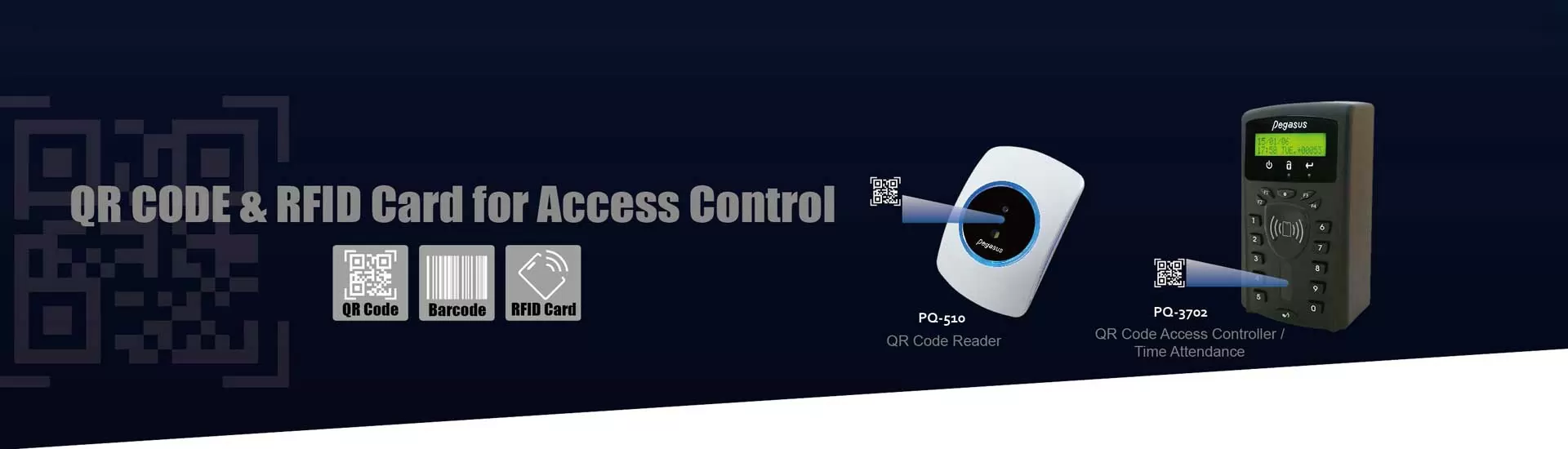 QR CODE & RFID Card for Access Control QR CODE & RFID Card for Access Control