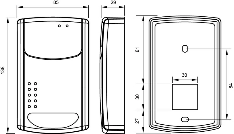 Classical RFID reader Classical RFID reader